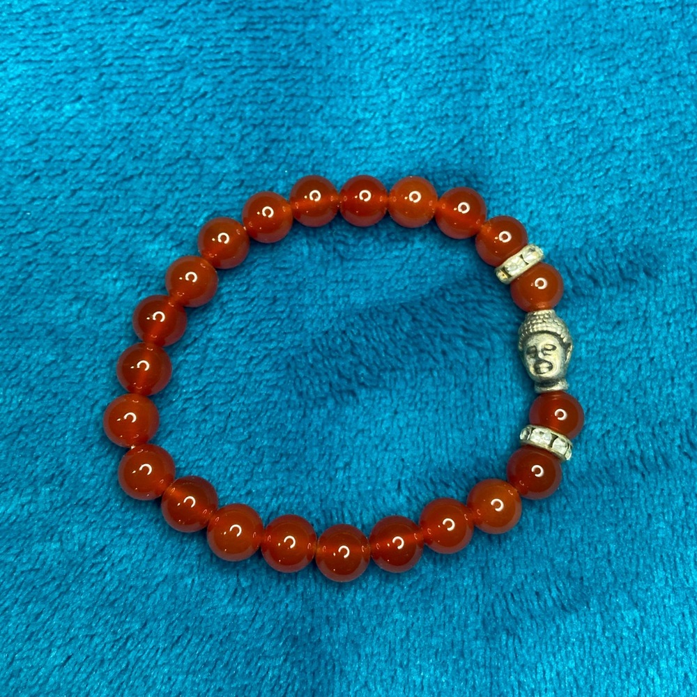 Red Buddha bracelet